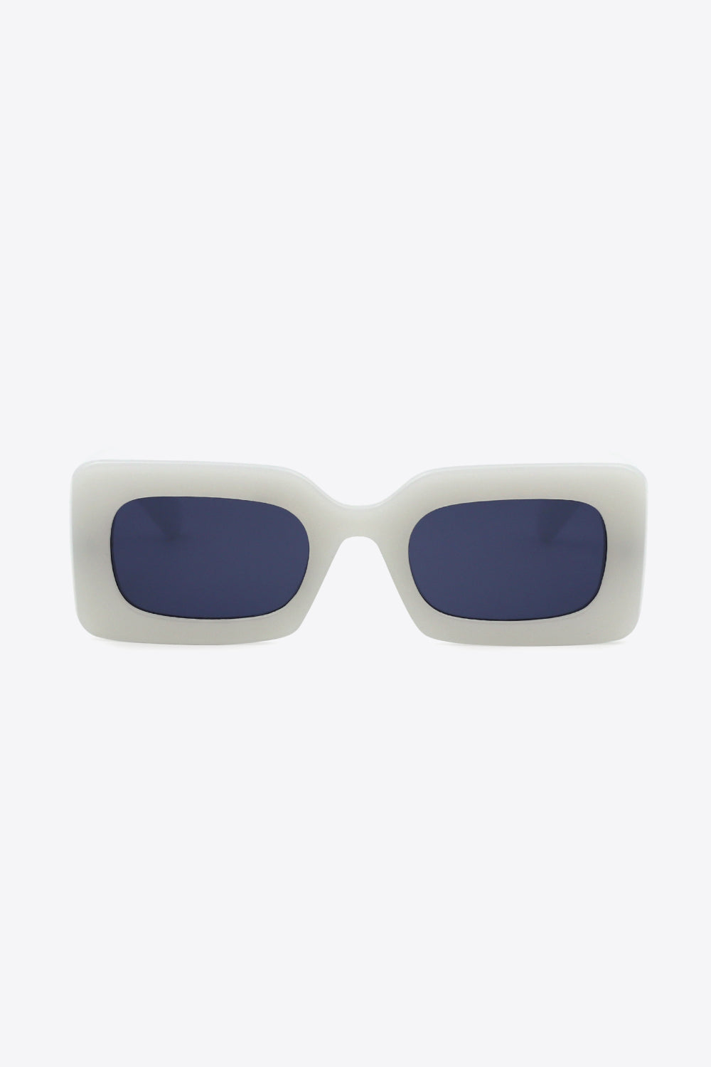 Sleek Polycarbonate Rectangle Sunglasses