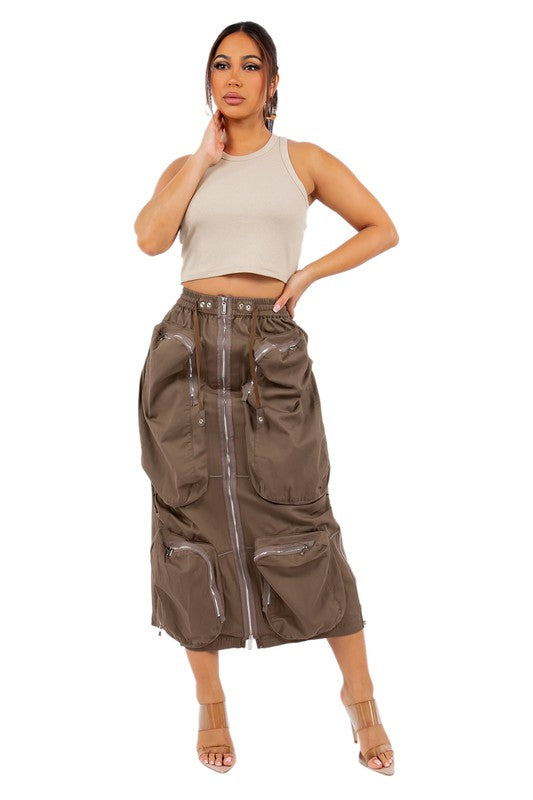 Versatile Maxi Skirt Plus Sze