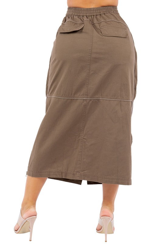 Versatile Maxi Skirt Plus Sze