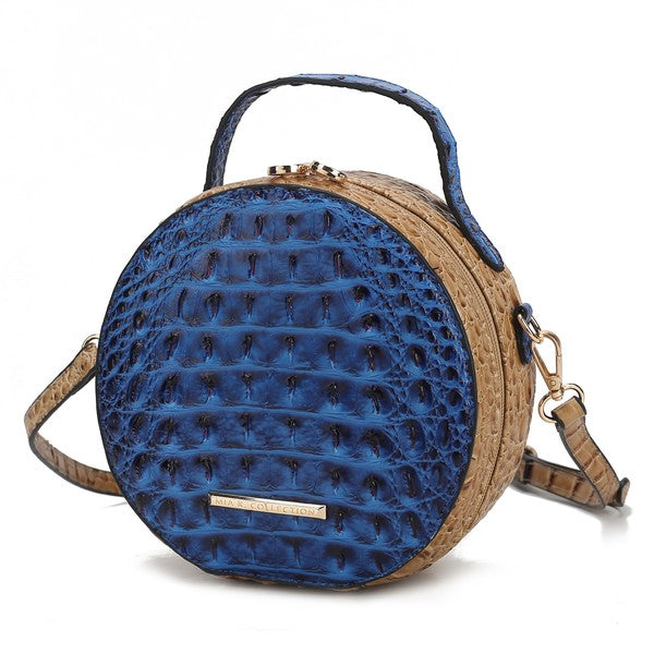 Croc-Embossed Crossbody Bag by Mia K.