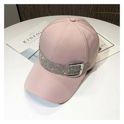Women's Rhinestone Belt Hat