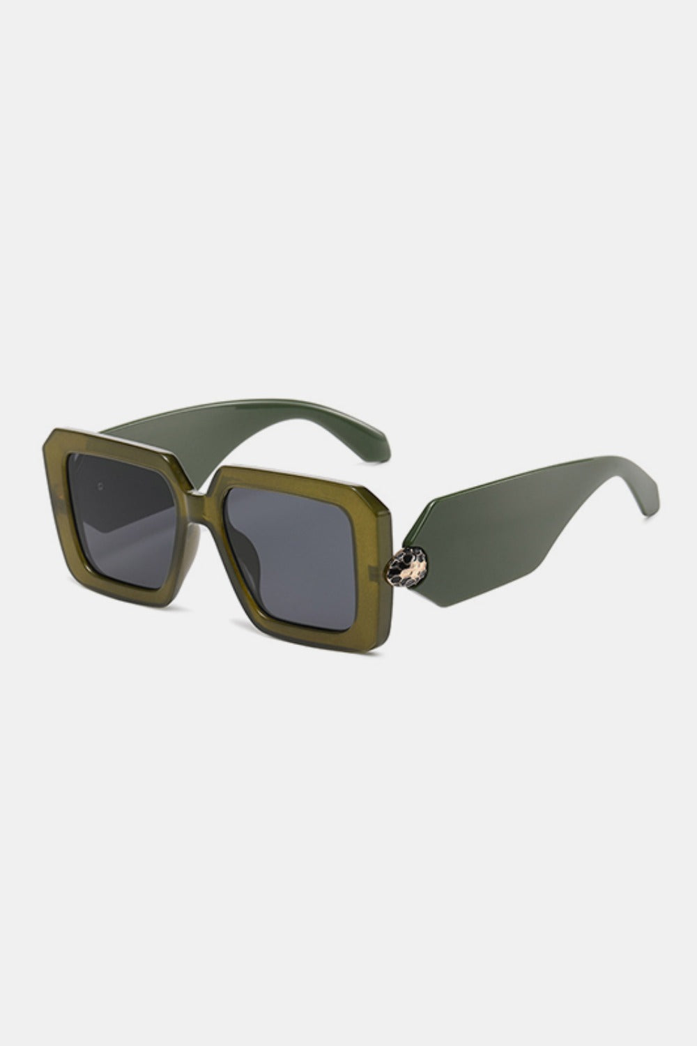 Modern Polycarbonate Square Sunglasses