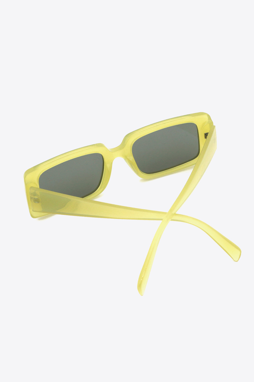 Yellow Green UV400 Polycarbonate Rectangular Sunglasses