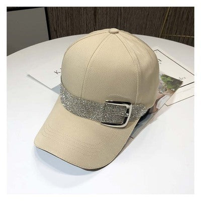 Women's Rhinestone Belt Hat