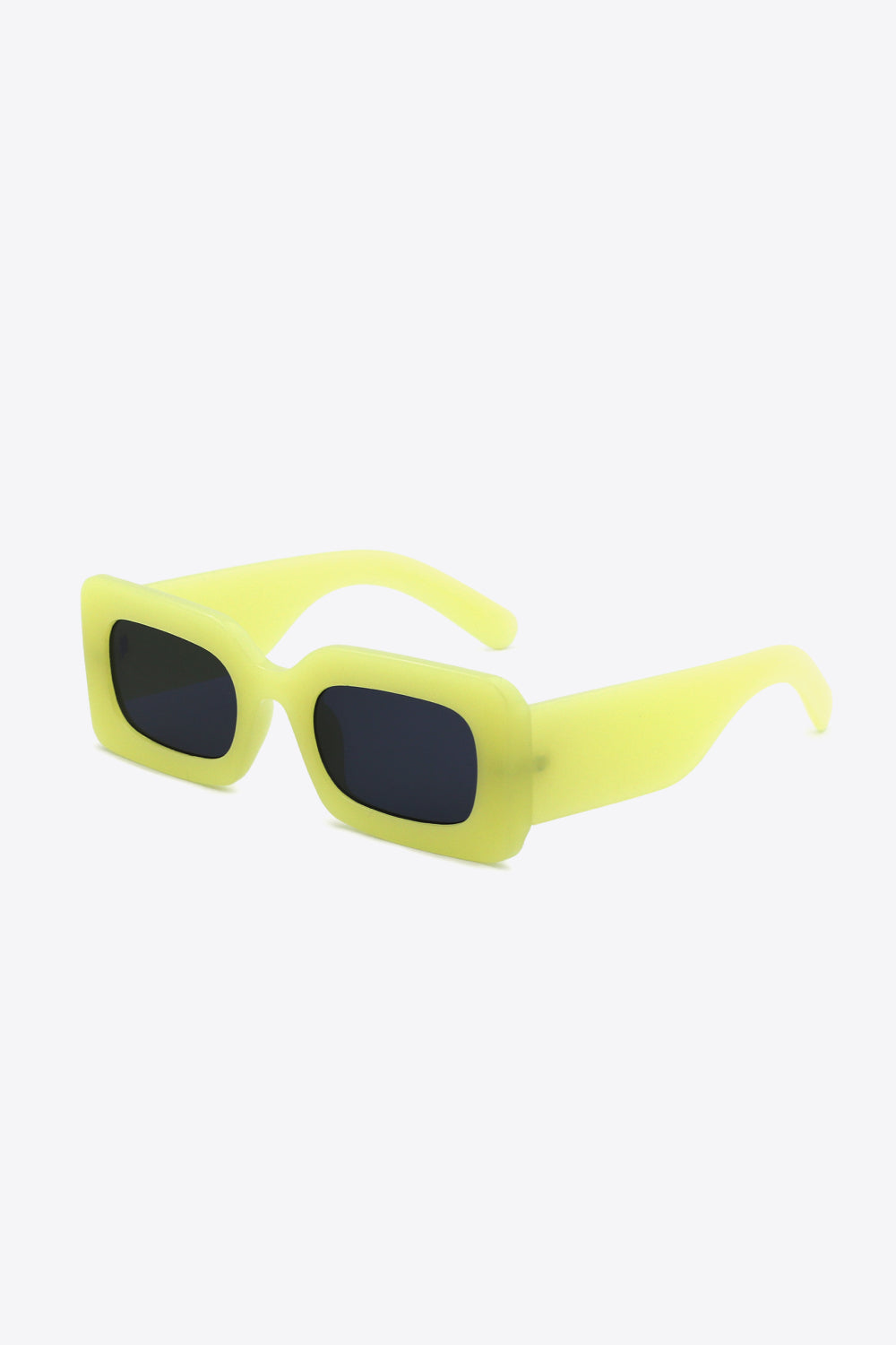 Sleek Polycarbonate Rectangle Sunglasses