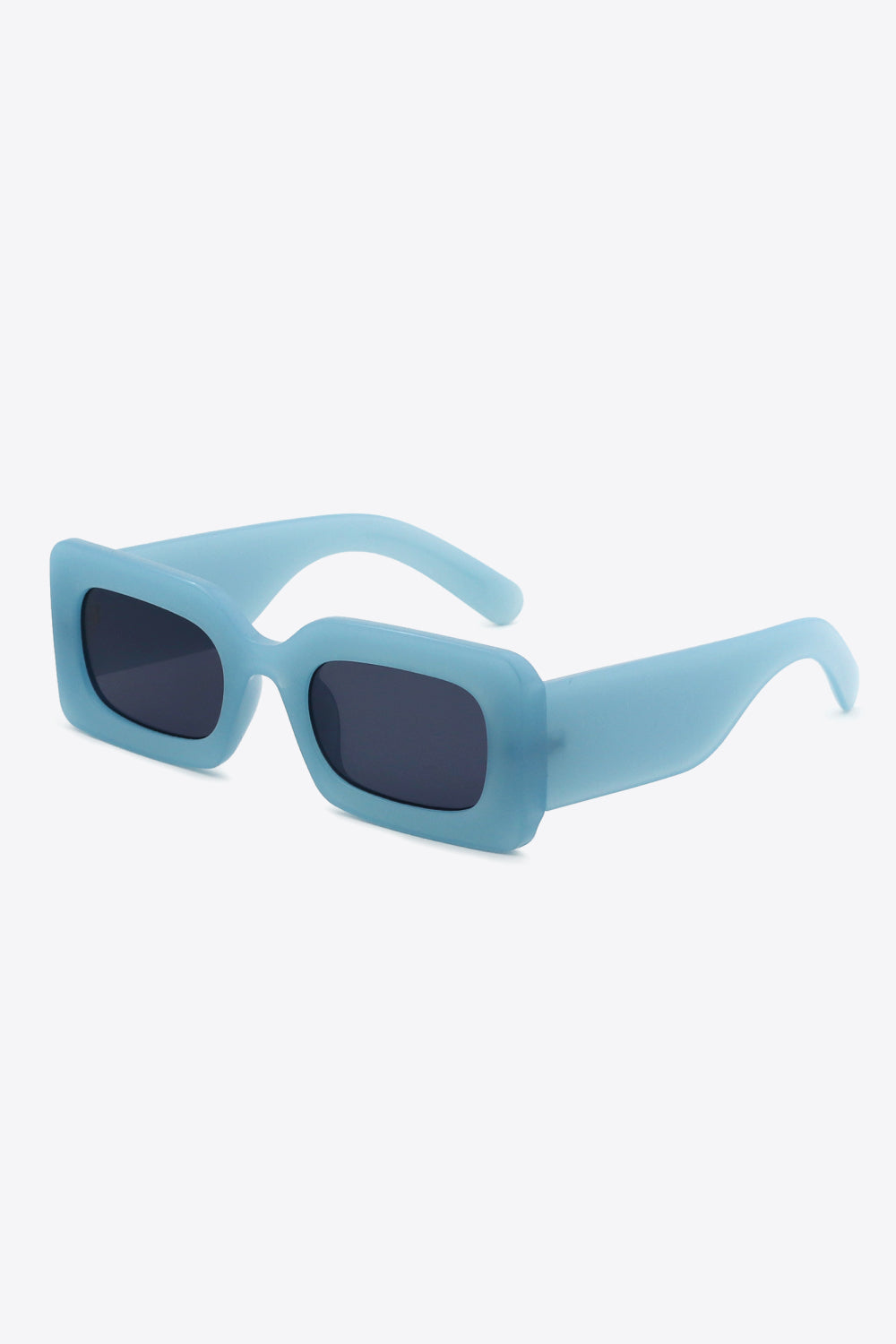 Sleek Polycarbonate Rectangle Sunglasses