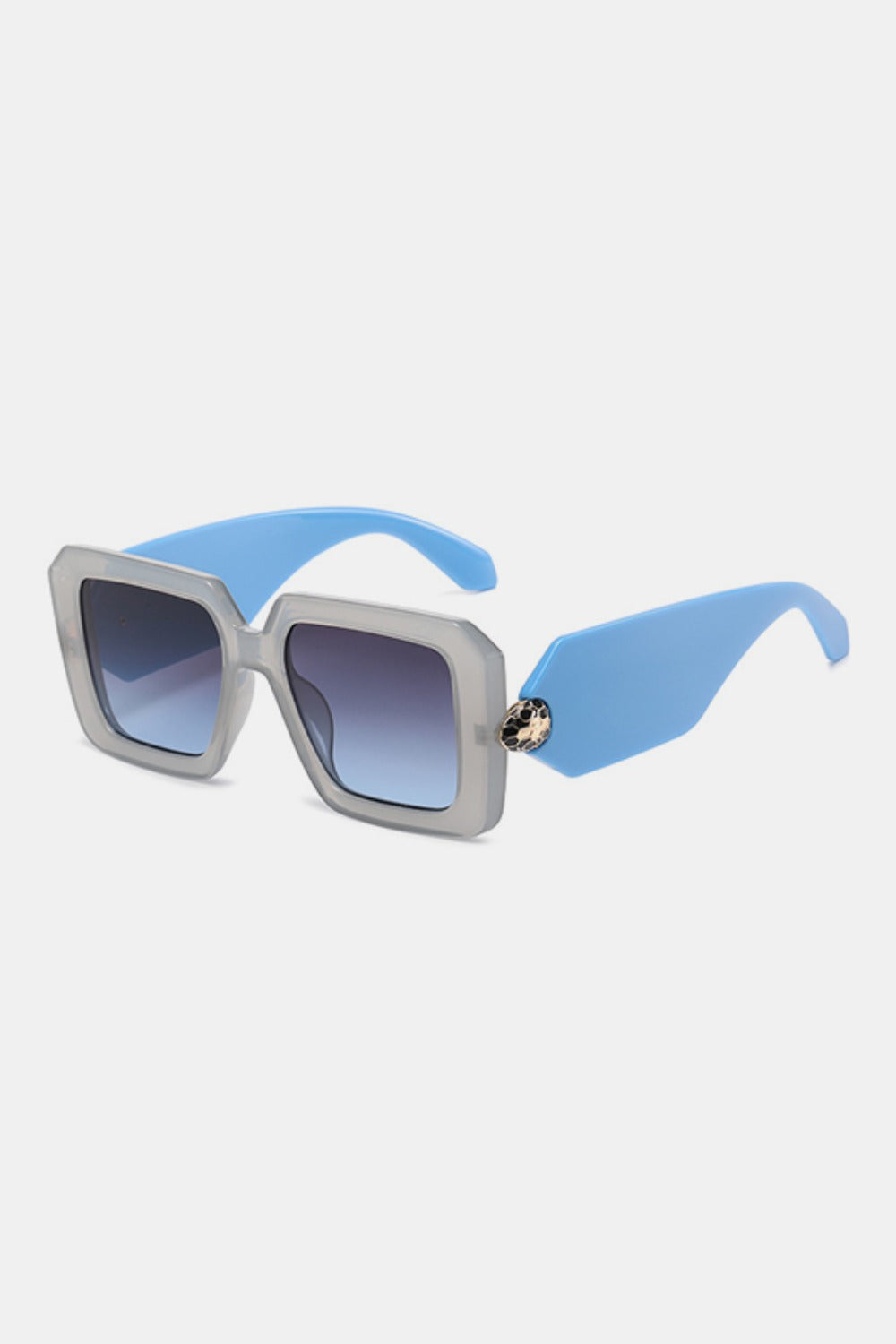 Modern Polycarbonate Square Sunglasses