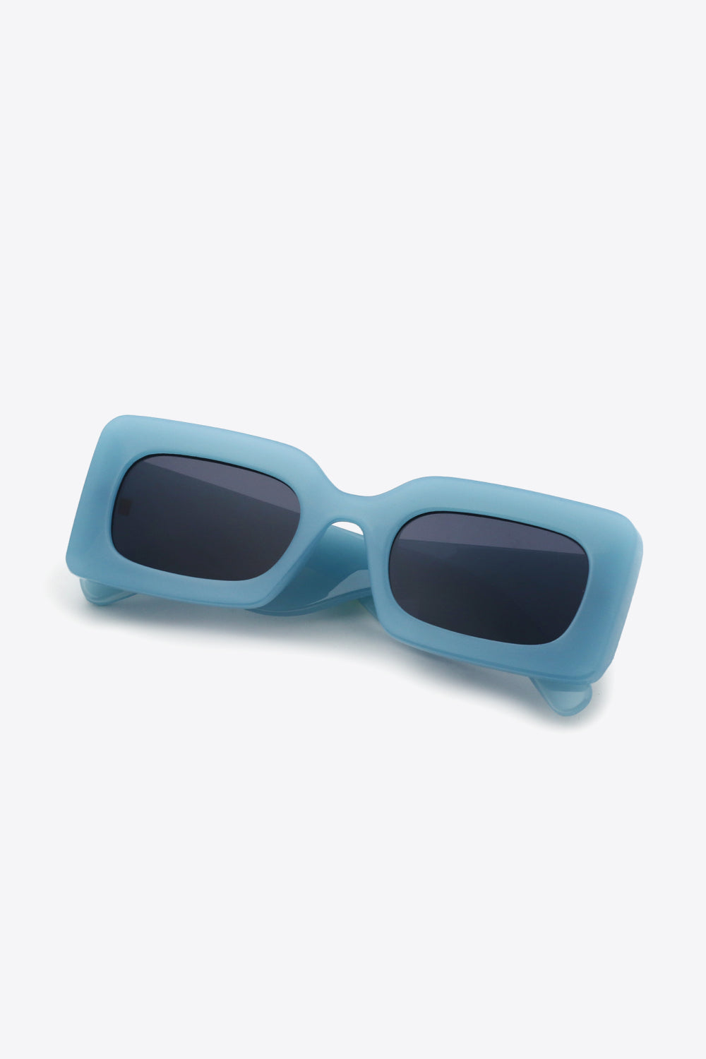 Sleek Polycarbonate Rectangle Sunglasses