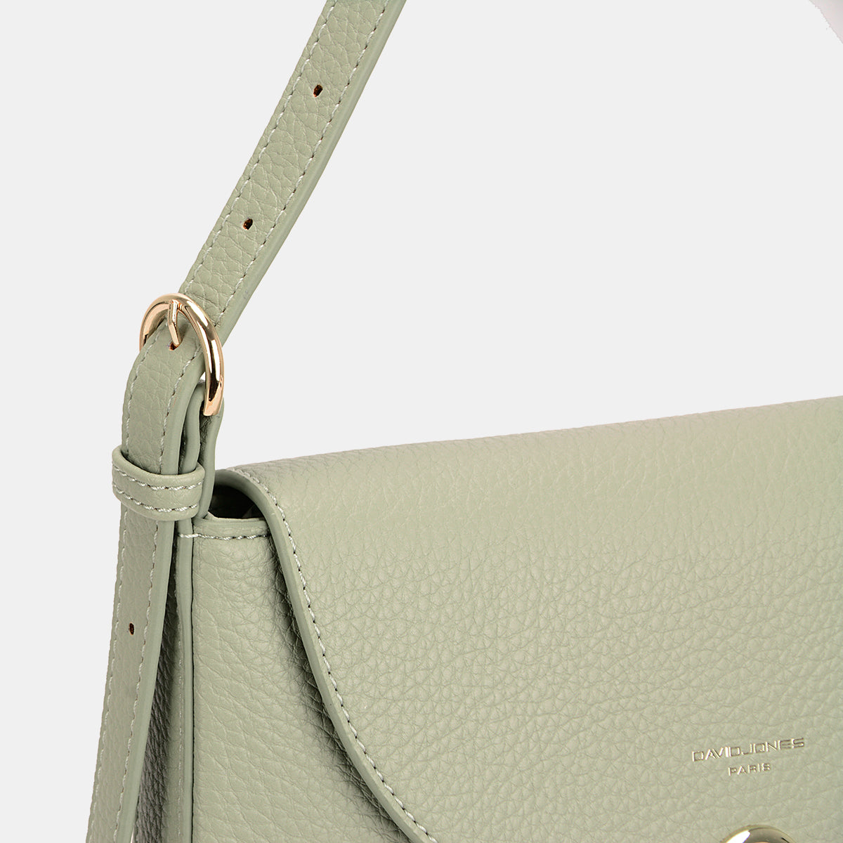 David Jones Elegant Buckle Shoulder Bag