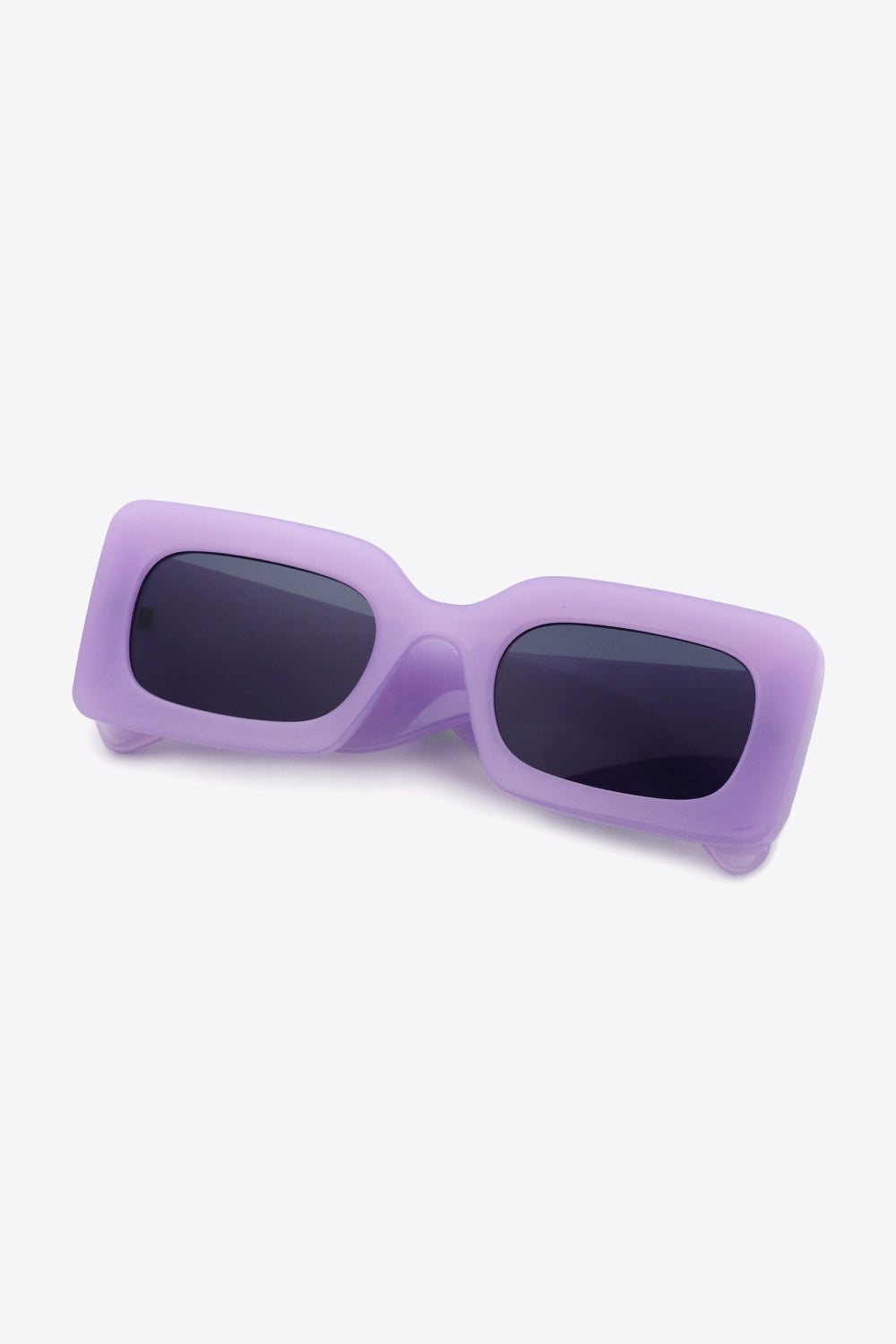 Sleek Polycarbonate Rectangle Sunglasses