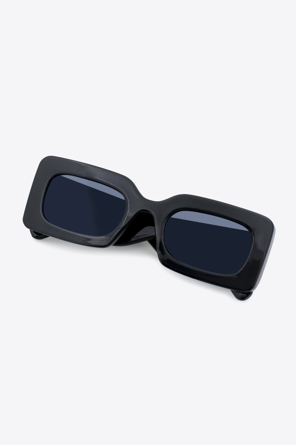 Sleek Polycarbonate Rectangle Sunglasses