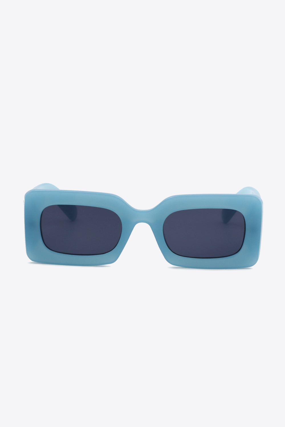 Sleek Polycarbonate Rectangle Sunglasses