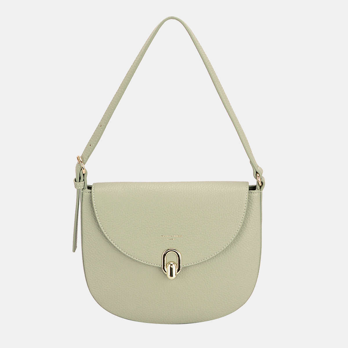 David Jones Elegant Buckle Shoulder Bag