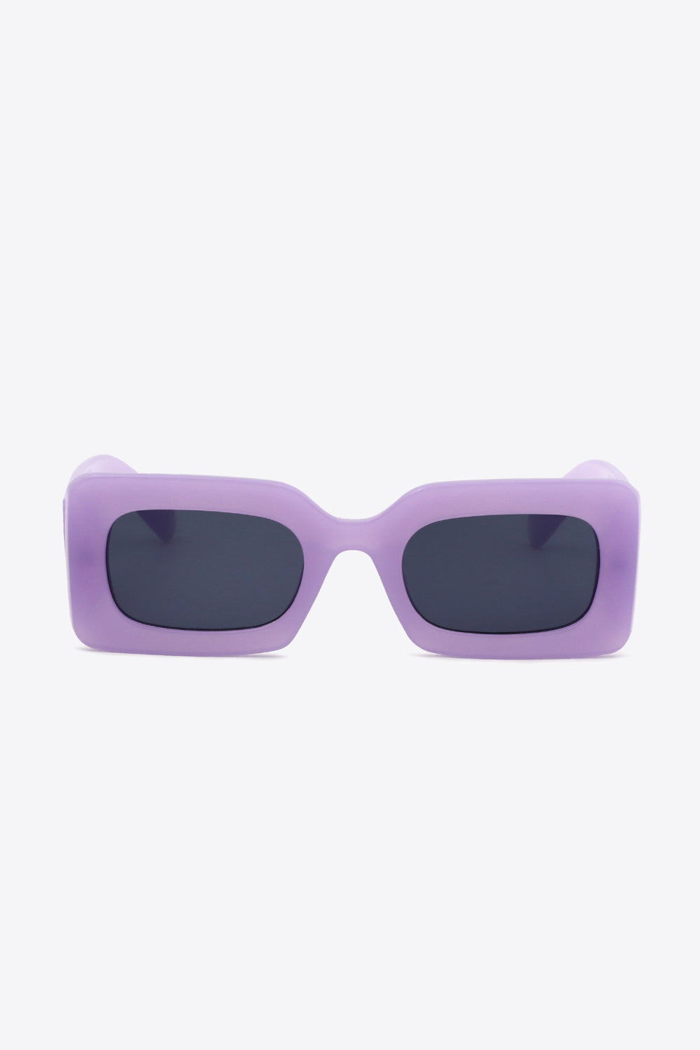 Sleek Polycarbonate Rectangle Sunglasses