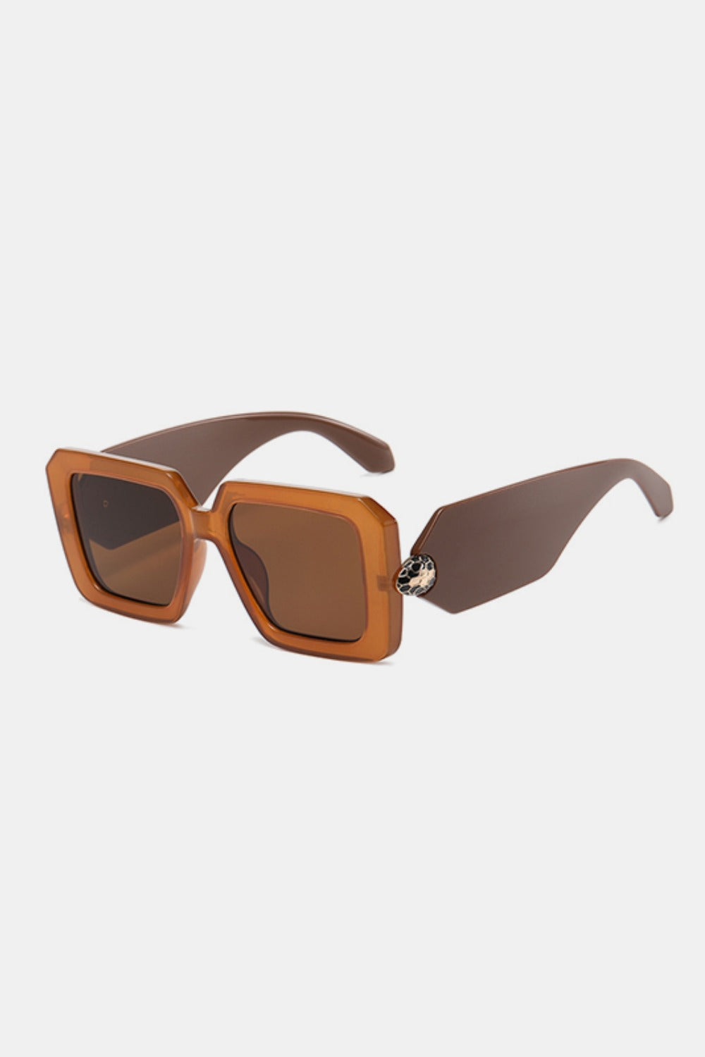 Modern Polycarbonate Square Sunglasses