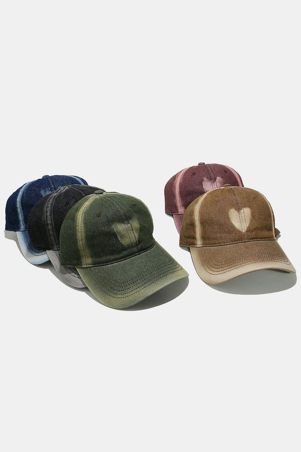 Women's Heart Cotton Baseball Cap