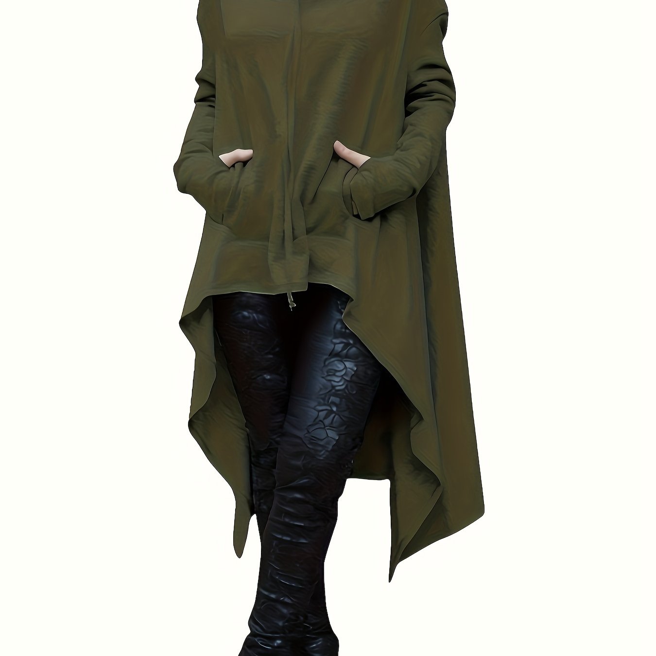 Oversized Women Asymmetric Sweatshirt