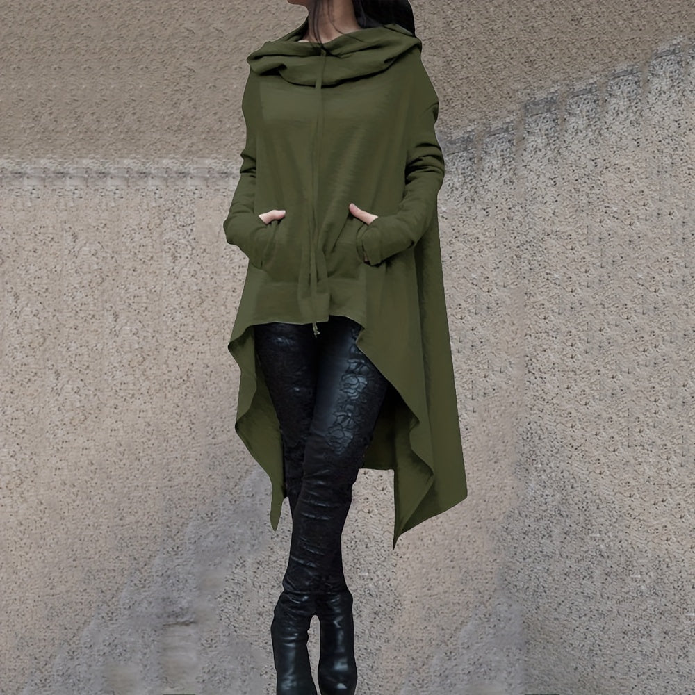 Oversized Women Asymmetric Sweatshirt