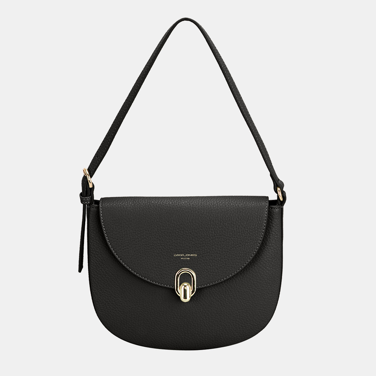 David Jones Elegant Buckle Shoulder Bag