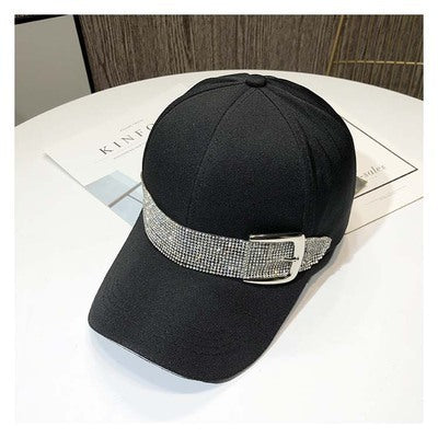 Women's Rhinestone Belt Hat